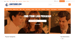 Desktop Screenshot of lawstudies.com