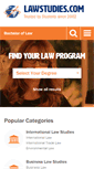 Mobile Screenshot of lawstudies.com
